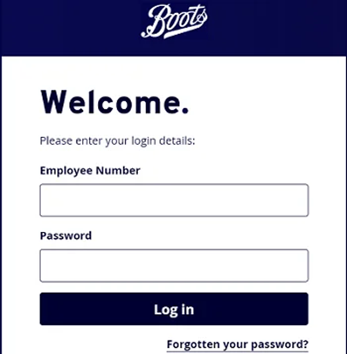 boots payslip people admin