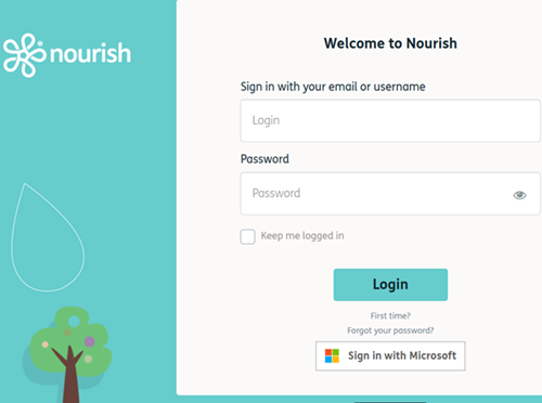 Nourish Login care
