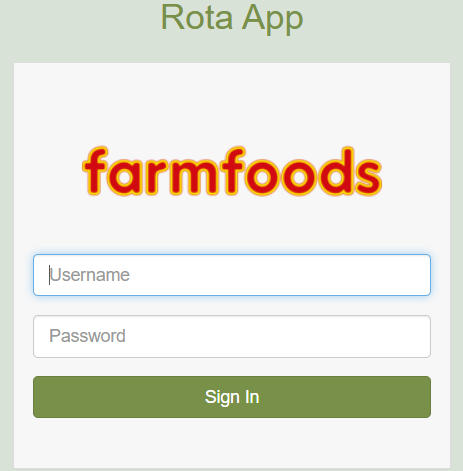 farmfoods rota app